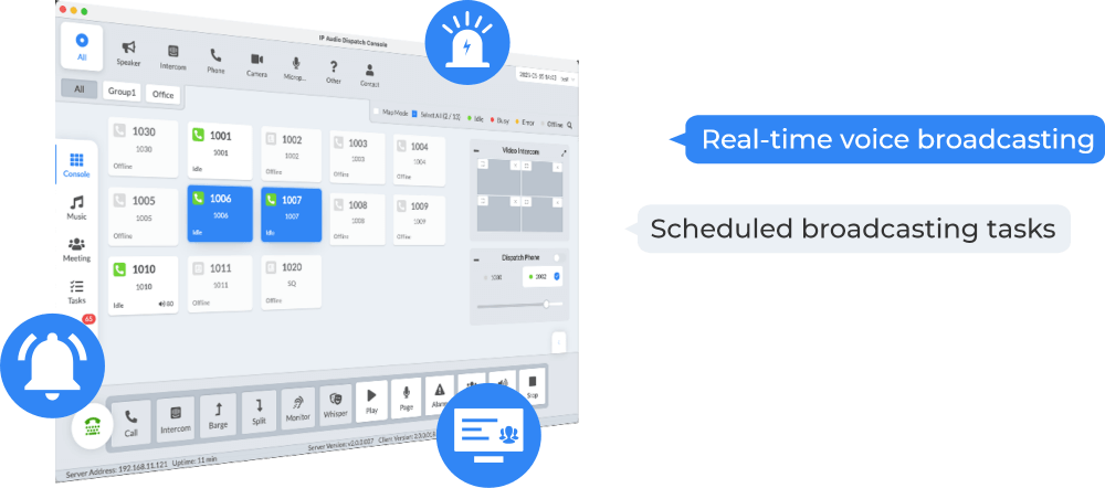 IP Paging Announcements