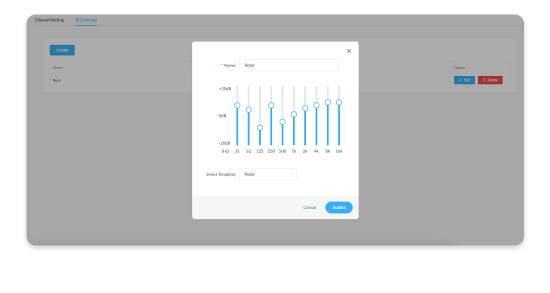 frequency equalizer content