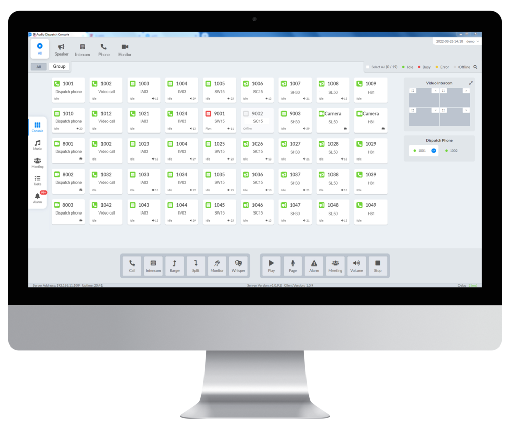 ip audio dispatch console