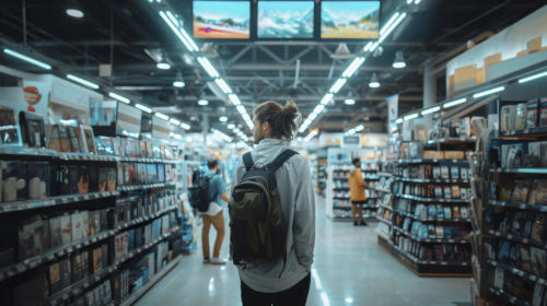 ordinary life scene from mall america 1